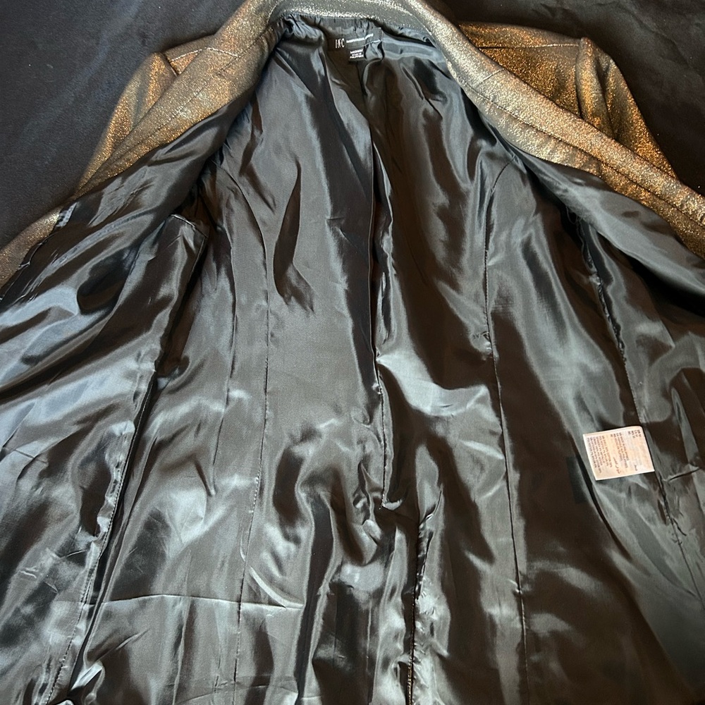 Bronze Gold Shimmer Blazer - Picture 5 of 9